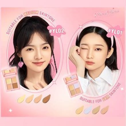 PINKFLASH - Double Fit Concealer - 2 Colors #YL01