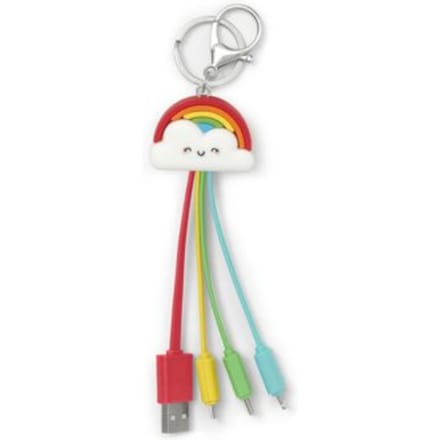 Legami multi 4 in 1 usb lader - regenboog