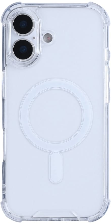 Rixus Anti-Burst Case With MagSafe For Apple iPhone 17 Transparent
