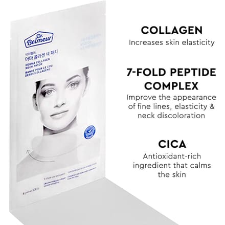 THE FACE SHOP Dr. Belmeur Derma Collagen Neck Patch white