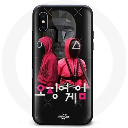 Coque Iphone XS Max poster Squid Game