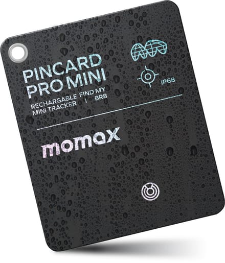 Momax - PinCard Pro Mini - Rechargeable Find My Tracker