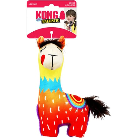 Hondenspeelgoed Kong Ballistic Vibez Llamas