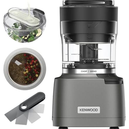 Kenwood Duo Prep, 2-in-1 Hakker en Maler, CHP80.000SI, Silver
