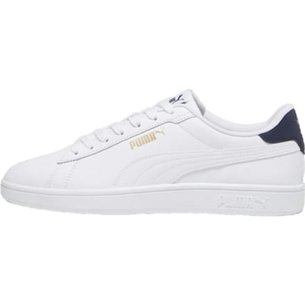 PUMA Puma Smash 3.0 L Unisex Sneakers - PUMA White-PUMA Navy-PUMA Gold
