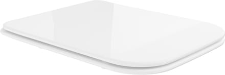 Mexen slanke, zacht sluitende slim zitting, duroplast, witte glans - 39090100