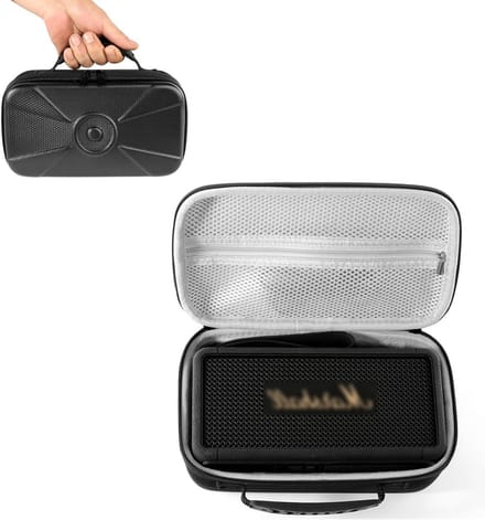 Draagbare Hard Case voor Middleton Wireless Speaker - Beschermende Reiszak voor Bluetooth Speaker (Zwart)