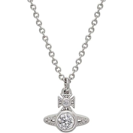 Collier avec pendentif Orb Vivienne Westwood 6302027802P102SMP102 Silver|F|Box gray