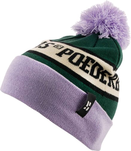 Poederbaas Freeride Beanie - Green Purple
