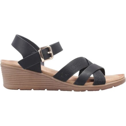 Sandalen met sleehak La Modeuse 78383_P186691