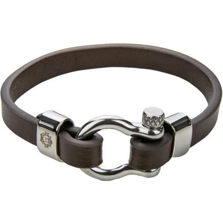 Monomen Men's Premium Genuine Nappa Leather Bracelet MM10826SO