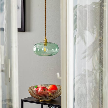 EBB & FLOW Horizon glas-hanglamp groen Ø 21 cm