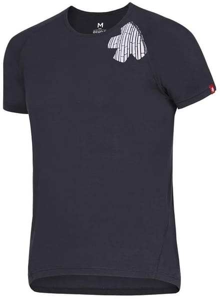 Ocun Bamboo T-shirt Met Korte Mouwen Blauw 2XL Man