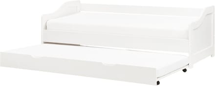 LUNERAY - Onderschuifbed - Wit - 90 x 200 cm - Hout