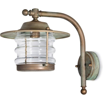 Moretti Luce Buitenwandlamp Adessora lantaarn zeewaterbestendig