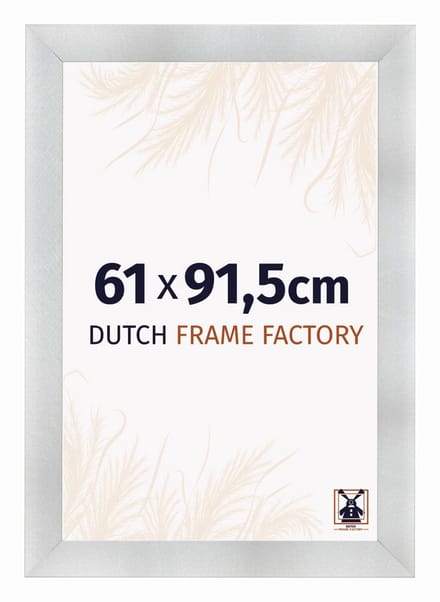 Fotolijst 61x91,5 cm - MDF - Aluminium Geborsteld - Praag