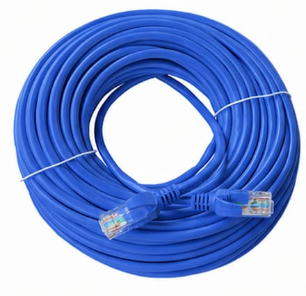 NexCable Premium Internetkabel 50 meter - CAT6 UTP Ethernet kabel RJ45 - Patchkabel LAN Cable Netwerkkabel - Blauw