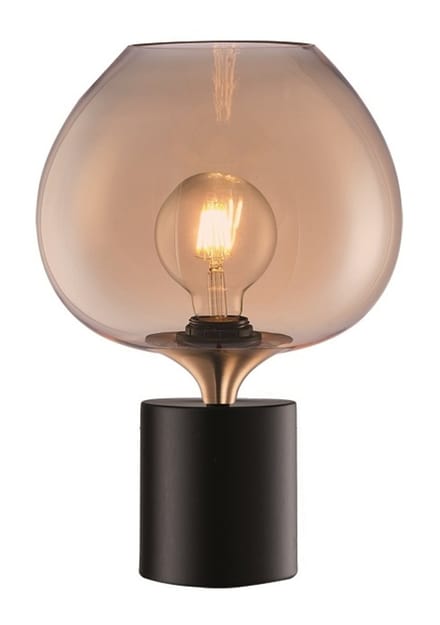 Freelight Tafellamp Fresu Amber Glas Ø 24cm Fitting E27