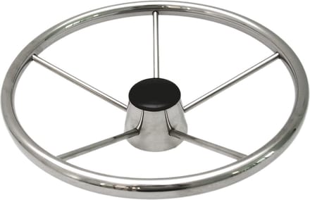 Allpa 5-Spaaks Stuurwiel RVS 394mm
