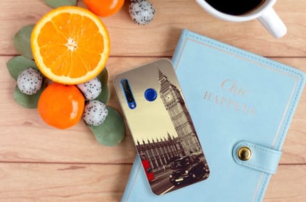 Honor 20 Lite Siliconen Back Cover Londen