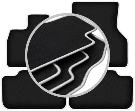 CARLUX-SILVER automatten voor: BMW iX I20 0 (2021-2022)