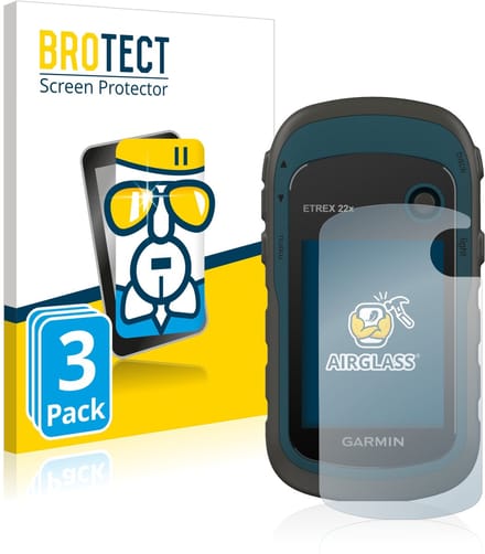 Screenprotector 3 Stuks voor Garmin eTrex 22x Beschermglas transparant