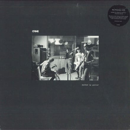 Crime - Murder By Guitar 1976-1980 (LP)