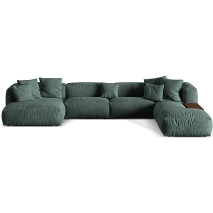 5-zits U-bank Martina rechts velvet | Micadoni