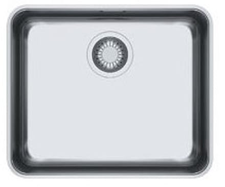 Franke Aton - ANX 110-48 spoelbak, 51x43 cm, RVS 122.0204.649