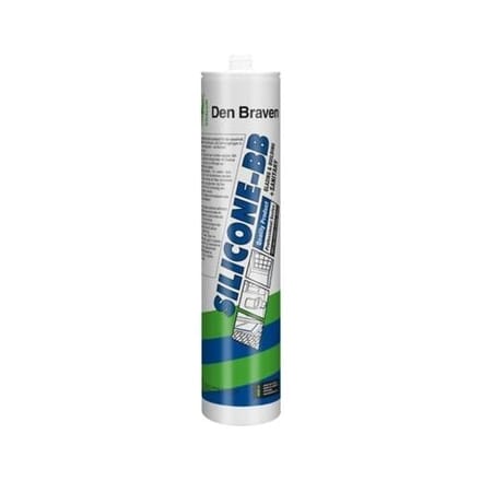 Den Braven Siliconenkit BB grijs 310ml (Prijs per koker)