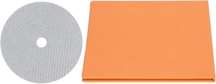 CD DVD Stabilisator - Afstemmingsmat - Verbeter Geluid - Koolstofvezel Materiaal - 15 x 14 cm - Wit