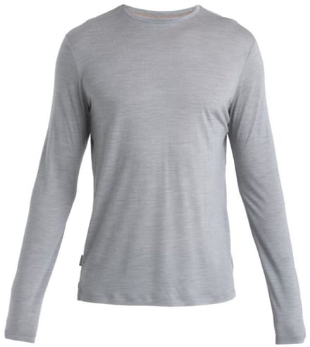 Merino 125 Cool-Lite Sphere III LS Tee T-shirt Heren Metro Heather XXL