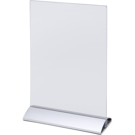 Menukaarthouder IEZZY staand A4 aluminium voet