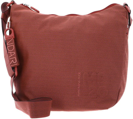 MANDARINA DUCK schoudertas MD20 Crossover Bag Pecan Nut lichtrood