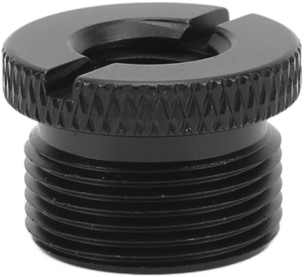 Store_9 - Schroeven Draadadapter - Microfoonstandaard Adapter - Zwart - 3/8 Inch naar 5/8 Inch - Universele Compatibiliteit - Geschikt voor Microfoons