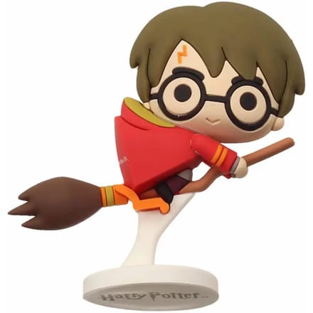 Harry Potter Nimbus Rode Mantel Rubberen Mini Figuurtje