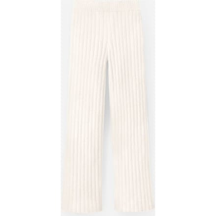 UGG® Terri Rib Jogger in White, Size Large, Knit/Polyester