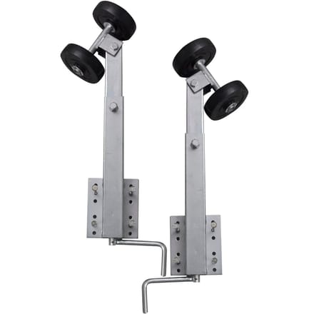 vidaXL - 2-delige - Rollerboegsteunenset - voor - boottrailer - 59-84 - cm