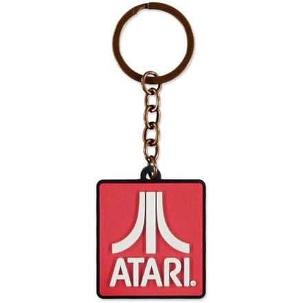 Difuzed Atari Rubberen Sleutelhanger-Logo (Diversen) Nieuw