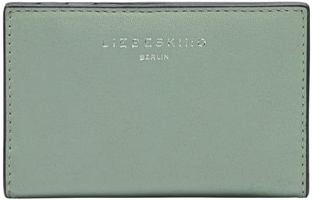 LIEBESKIND BERLIN Leren Kaarthoes Cloud Sheep Natural Lilith Card Case Forest Green Groene