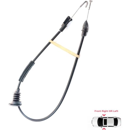 BDP72 Binnenste Deurvergrendeling Ontgrendelingskabel Bowdenkabel voor VW Transporter T5 Caravelle Multivan 7H 7J 2003-2016 7E08377085