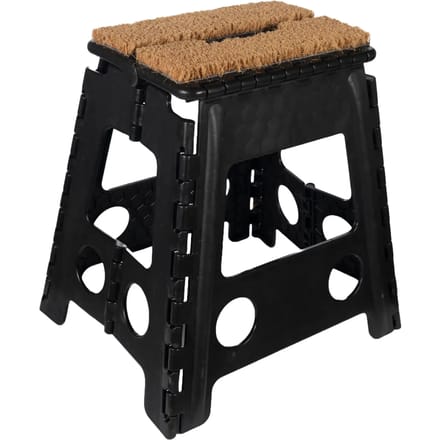 Tabouret opvouwbaar met deurmat HKM