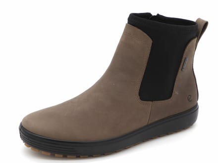 Ecco Soft 7 Tred Dames Chelseaboot - 450463-02559 Dark Clay - Maat 42