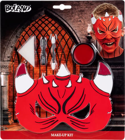 Boland - Set schmink kind Duivel - - Schminkset - Carnaval, Halloween, Themafeest - Halloween schmink - Horror