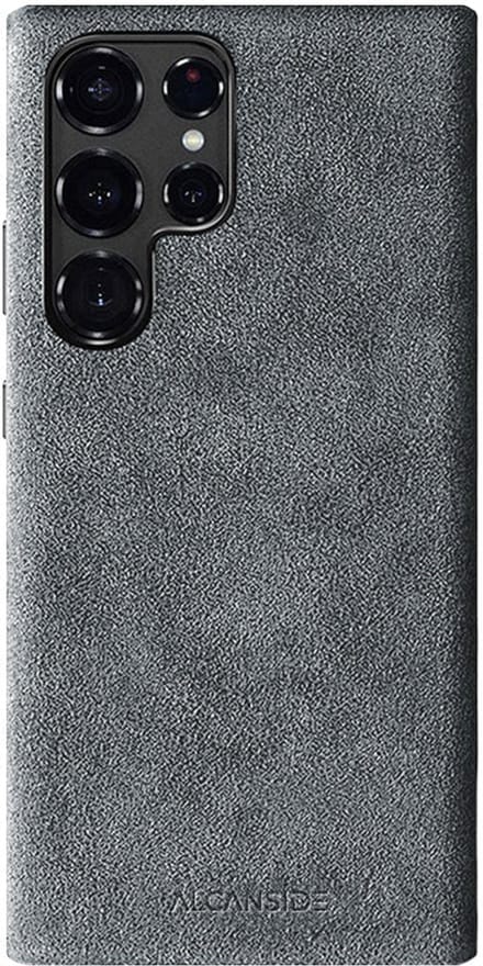 Samsung Galaxy S24 Ultra - Alcantara Case - Nardo Gray