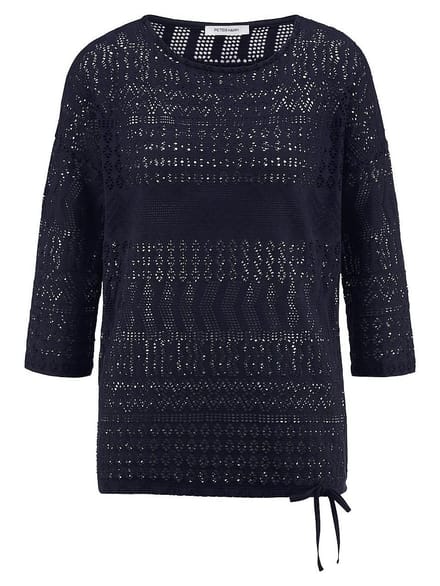 Shirt Van Peter Hahn blauw