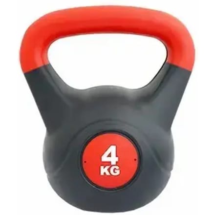 Pvc Kettlebell Rojo/Black 4 Kg