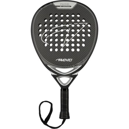 Avento Padelracket - Vencedor - 3K Carbon - Teardrop - Zwart/Zilver