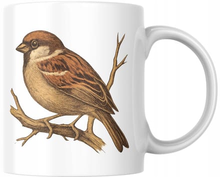 Keramische Mok met Vrolijke Vogel - Perfect Cadeau