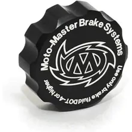 Bouchon de bocal liquide de frein Moto Master noir pour moto 213010 Neuf